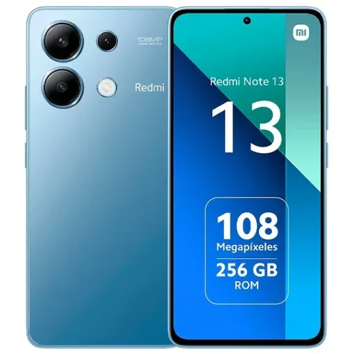 Xiaomi Smartphone Liberado Redmi Note 13, Amoled 6.7", Ram 8Gb, Capacidad 256Gb 54863