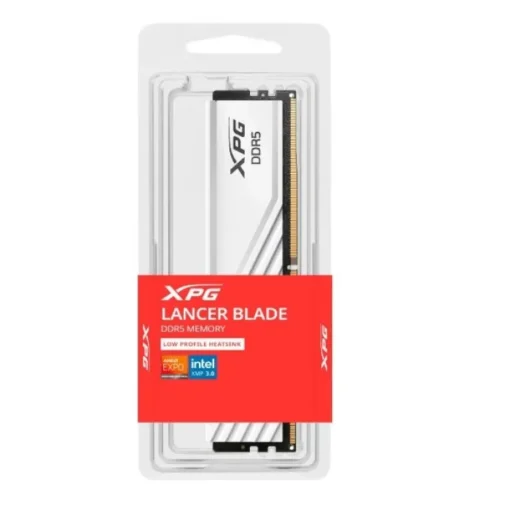 Xpg Memoria Ddr5 Udimm Adata 16Gb 6000Mhz Lancer Blade Blanco P/N (MPN AX5U6000C3016G-SLABWH, Memorias RAM para PC) img-1