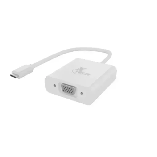 Adaptador Xtech USB-C a VGA, 1920x1080P 60Hz, USB Tipo-C a VGA (MPN XTC-551, Cables, adaptadores y accesorios para pantallas) img-1