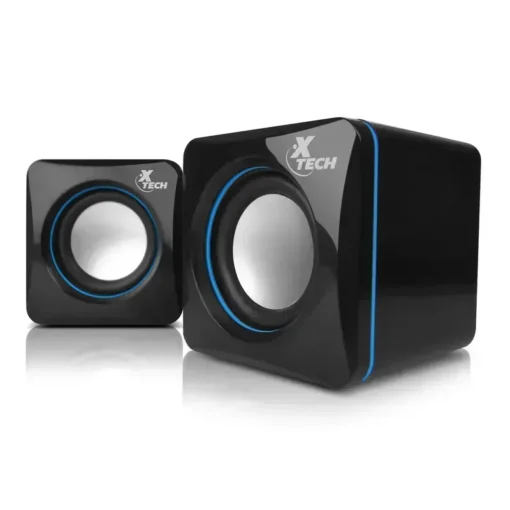 Xtech Altavoces Negro Diseño Compacto Que Permite Colocarlo Sobre Cualquier XTS-110 img-1