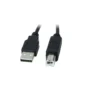 Cable USB 2.0 Xtech , impresora, 3m, tipo A a B, negro (MPN XTC-303, Cables y accesorios para PC) img-1