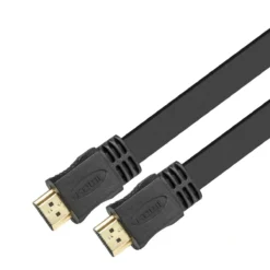 Cable HDMI Plano Xtech, 3m, 3840x2160p, contactos oro, negro (MPN XTC-410, Cables, adaptadores y accesorios para pantallas) img-1