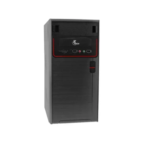 Xtech Cl Desktop Micro Atx Negro Con Azul Accents Pc Case 600W Ps Logo Xtq-100Cl XTQ-100 img-1