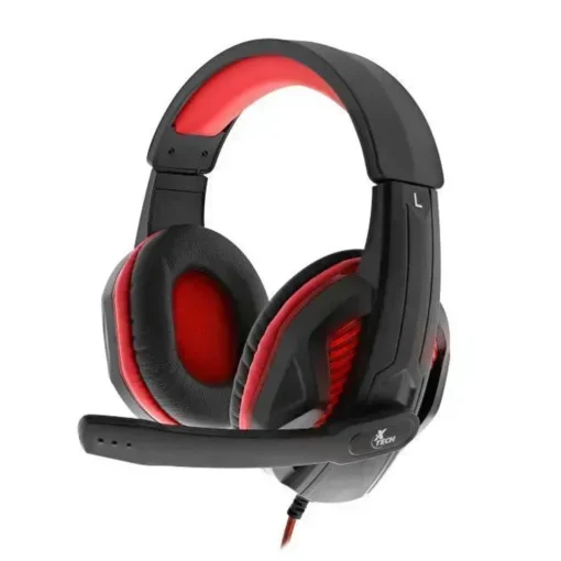 Xtech Headset Wired Xth- 551 Igneus Gaming Backlit: Red Connection Type: 3.5Mm (MPN XTH-551, Audífonos) img-1