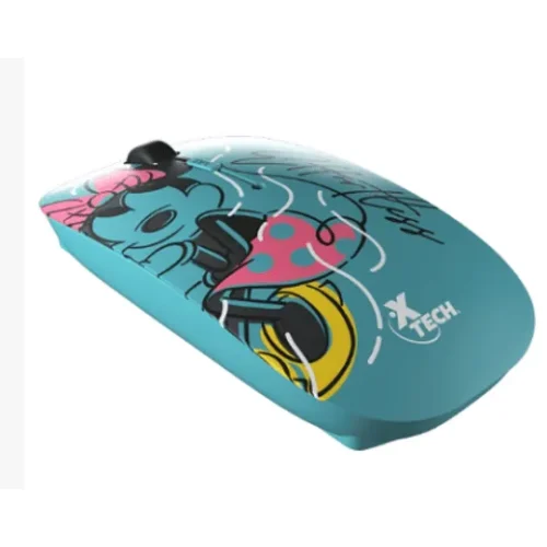 Xtech Mouse Inalámbrico Edición Minnie Mouse, Usb, 1200Dpi, Aguamarina (MPN XTM-D340MM, Mouses) img-1