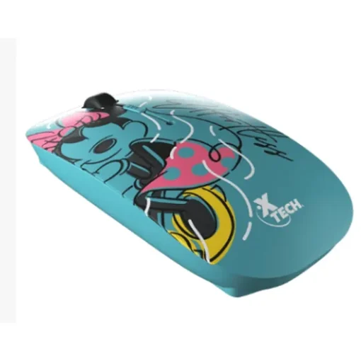 Xtech Mouse 2.4 Ghz Inalámbrico Aqua Disney Minnie Mouse (MPN XTM-D340MM, Mouses) img-1