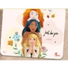 Xtech Mouse Pad Disney Princesas, 22X18Cm, Base Antideslizante, Multicolor (MPN XTA-D100PS, Mouse Pads) img-1