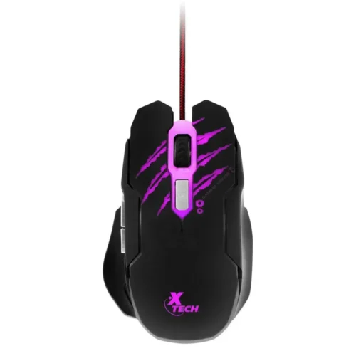 Xtech Mouse Usb Lethal Haze Gaming Adjustable Resolution Settings Of Up To XTM-610 img-1