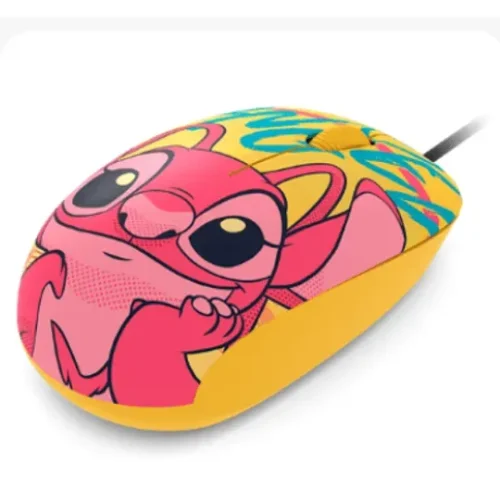 Xtech Mouse Usb Wired Disney Stich Amarillo (MPN XTM-D406ST-YL, Mouses) img-1