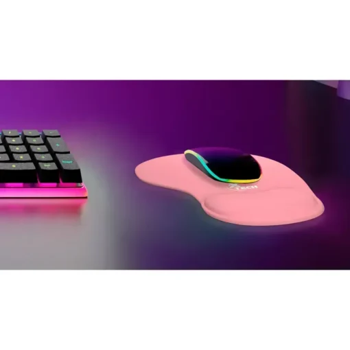 Xtech Mousepad Gamer Skadi Con Reposamuñeca De Gel (Rosado XTA-530 img-1