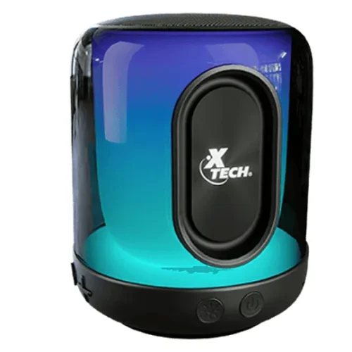 Parlante portátil Xtech BeatWave , LED, 5W, Bluetooth, TWS (MPN XTS-617, Sistemas de audio) img-1