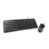 Teclado y Mouse Xtech , USB, Multimedia, Negro (MPN XTK-301S, Kit Teclado y Mouse) img-1