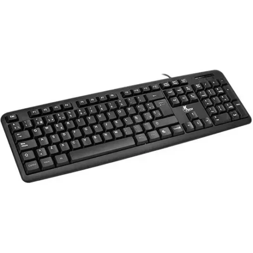 Xtech Teclado Standard Almbrico Espaol Negro (Teclado Xtk-092S Standard Almbrico XTK-092S img-1