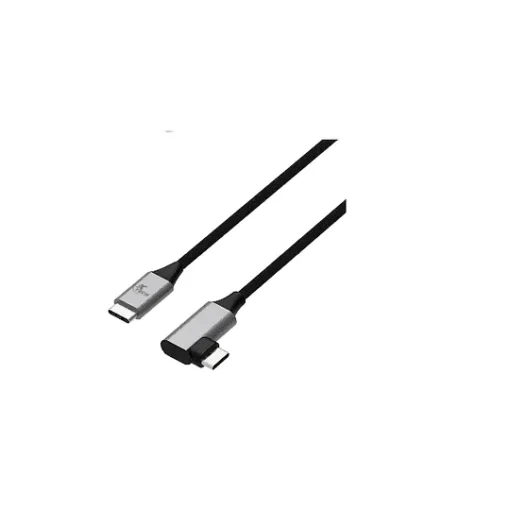 Xtech Usb Cable Usb Type C 3 M Negro (M) To (M) Right-Angle (MPN XTC-531, Accesorios para portátiles) img-1