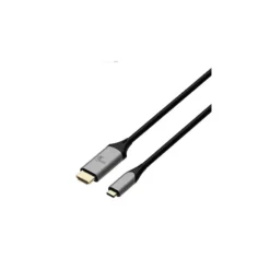 Xtech Usb Cable Usb Type C Hdmi 1.8 M Negro & Silver C Male To Hdmi (MPN XTC-546, Cables, adaptadores y accesorios para pantallas) img-1