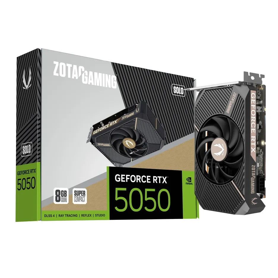Zotac Gaming Geforce Rtx 5050 Solo (MPN ZT-B50500G-10L, Tarjetas gráficas para PC) img-1