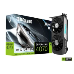 Tarjeta Gráfica ZOTAC GAMING GeForce RTX 4070 Twin Edge OC GDDR6 192-bit (MPN ZT-D40740H-10M, Tarjetas gráficas para PC) img-1