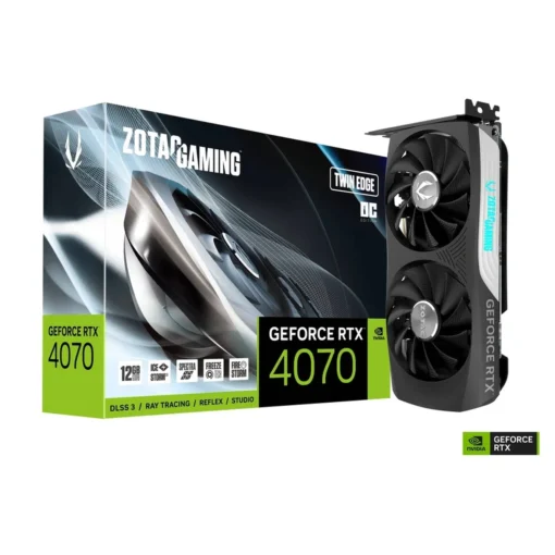Tarjeta Gráfica ZOTAC GAMING GeForce RTX 4070 Twin Edge OC GDDR6 192-bit (MPN ZT-D40740H-10M, Tarjetas gráficas para PC) img-1