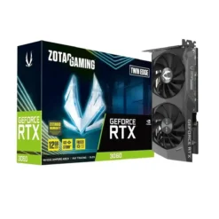 Zotac Tarjeta De Video Geforce Rtx 3060 Twin Edge, 12Gb Gddr6, 192-Bits (MPN ZT-A30600E-10M, Tarjetas gráficas para PC) img-1