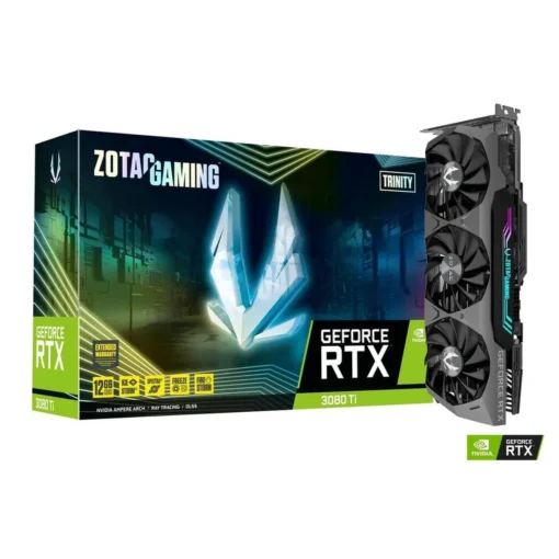 Zotac Tarjeta Gráfica Geforce RTX 3080 Ti Trinity 12GB GDDR6X Pciex 4.0 P/N (MPN ZT-A30810D-10P, Tarjetas gráficas para PC) img-1