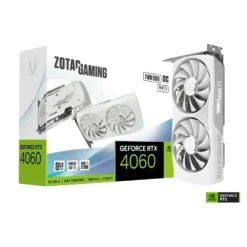 Zotac Tarjeta De Video Geforce Rtx 4060 Twin Edge Oc De 8Gb Gddr6 Blanco ZT-D40600Q-10M img-1